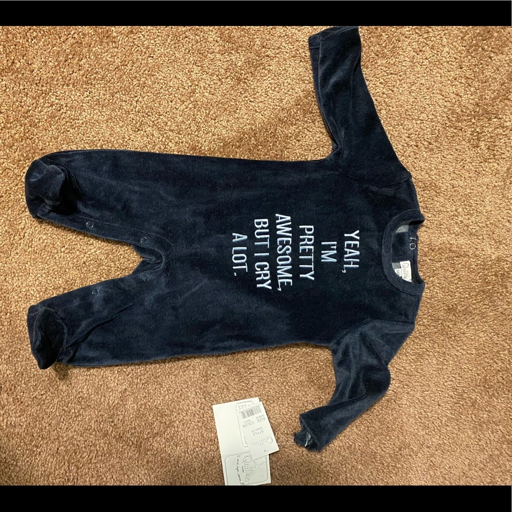 One piece, navy, baby